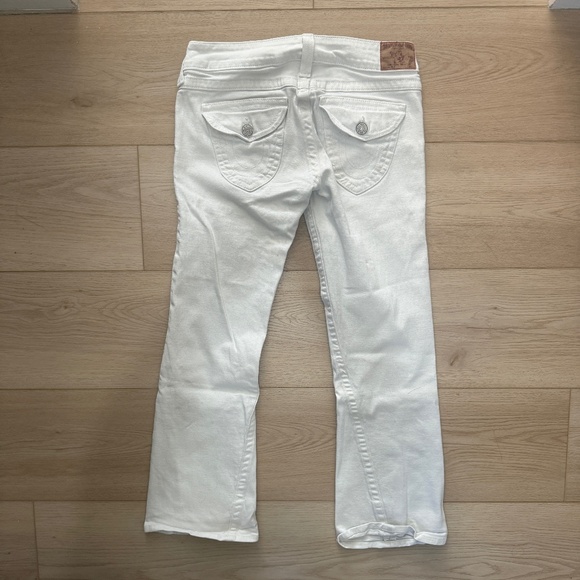True Religion Joey Flap Pocket Bootcut White 31 - Picture 12 of 12